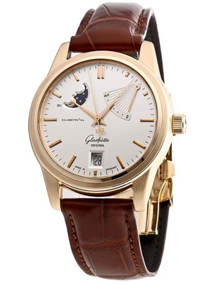 Glashutte Senator Aviator 39-44-03-11-04 Mens Watch