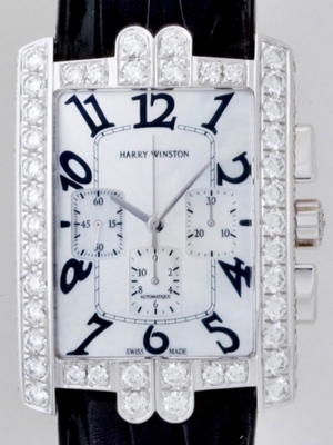 Harry Winston Excenter Collection 330-MCAWL-M Mens Watch