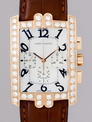 Harry Winston Excenter Collection 330.MCARL.M Mens Watch