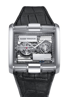 Harry Winston Premier Collection 350-MATWL Mens Watch