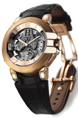 Harry Winston Premier Collection 400.MMTWR45RL Mens Watch