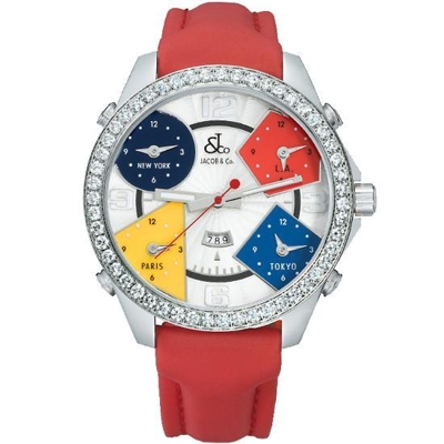 Jacob & Co. Five Time Zone - Large JC-1 Quartz Watch