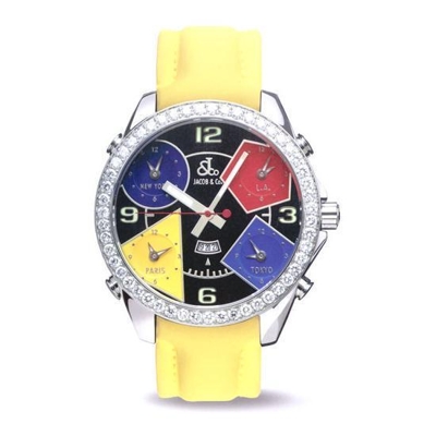 Jacob & Co. Five Time Zone - Large JC-11 Black Dial Watch