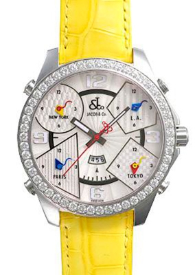 Jacob & Co. H24 Five Time Zone Automatic JC-3D Unisex Watch