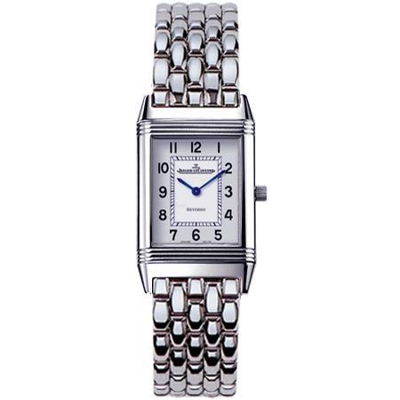 Jaeger LeCoultre Reverso - Ladies Duetto Silver Dial Watch