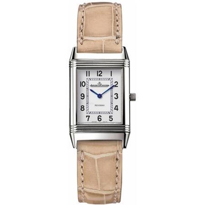 Jaeger LeCoultre Reverso - Ladies Duetto White Dial Watch