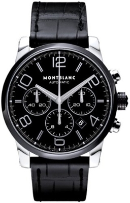 Montblanc Time Walker 102365 Black Dial Watch