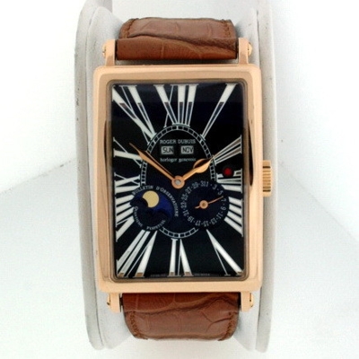 Roger Dubuis Much More M34 Black Band Watch
