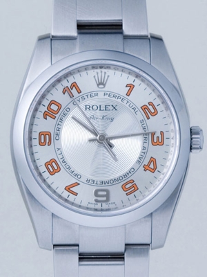 Rolex Airking 114200SCOAO Mens Watch