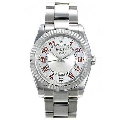 Rolex Airking 114234 White Dial Watch