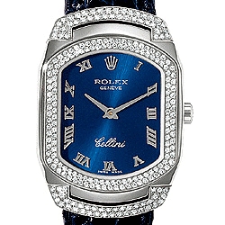 Rolex Cellini 6693.9 Blu Ladies Watch