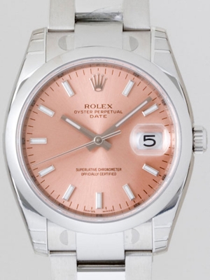 Rolex Date Mens 115200PSO Automatic Watch