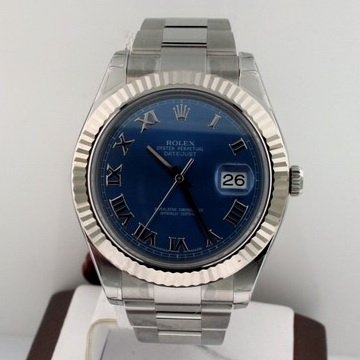 Rolex Datejust II 116334 Beige Band Watch