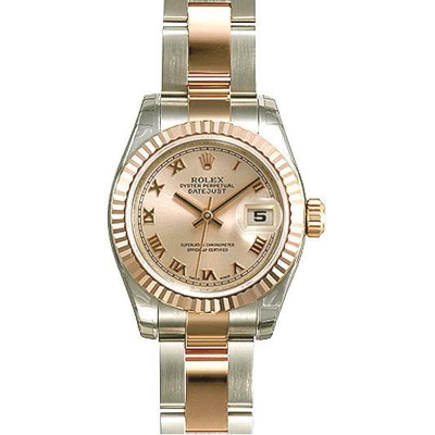 Rolex Datejust Ladies 179171 Stainless Steel Band Watch