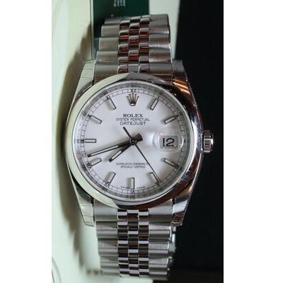 Rolex Datejust Men's 116200 Beige Band Watch