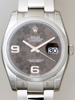 Rolex Datejust Men's 116200 Grey Dial Watch