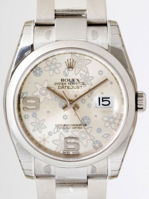 Rolex Datejust Men's 116200 Silver Dial Watch
