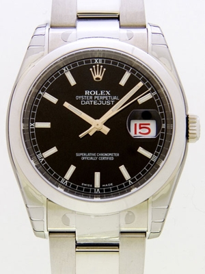 Rolex Datejust Men's 116200BKSO Mens Watch