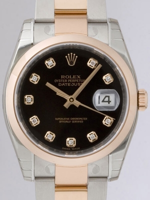 Rolex Datejust Men's 116201BKDO Mens Watch