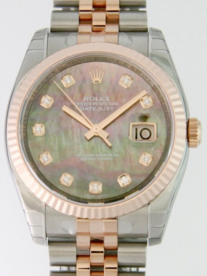 Rolex Datejust Men's 116231 Stainless Steel Band Watch