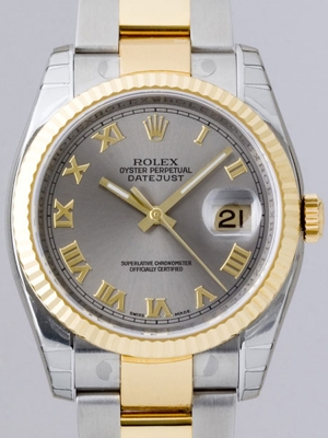 Rolex Datejust Men's 116233 Stainless Steel Band Watch