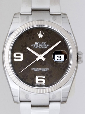 Rolex Datejust Men's 116234 Grey Dial Watch