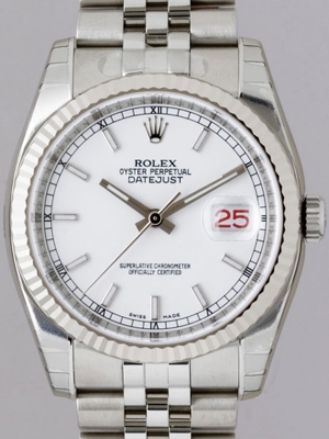 Rolex Datejust Men's 116234WSJ Mens Watch