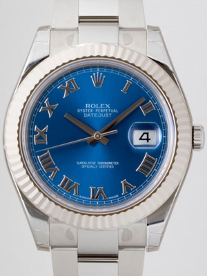 Rolex Datejust Midsize 116334BLRO Mens Watch