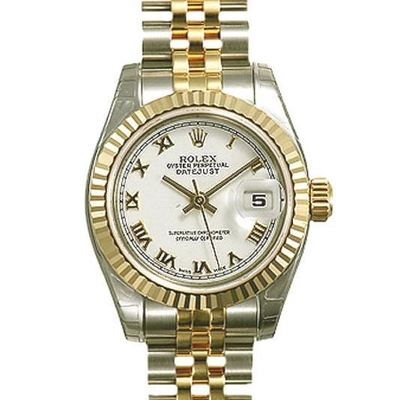 Rolex Datejust Midsize 178273 White Dial Watch