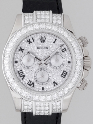Rolex Daytona 116519 Diamond Dial Watch