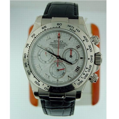 Rolex Daytona 116519 White Gold Bezel Watch