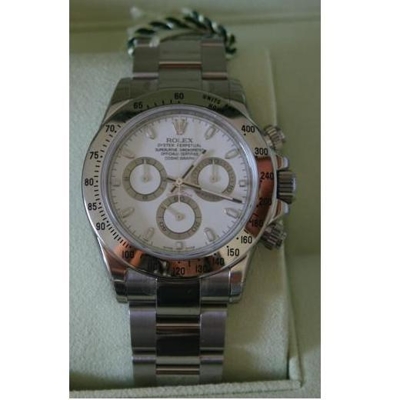 Rolex Daytona 116520 White Dial Watch