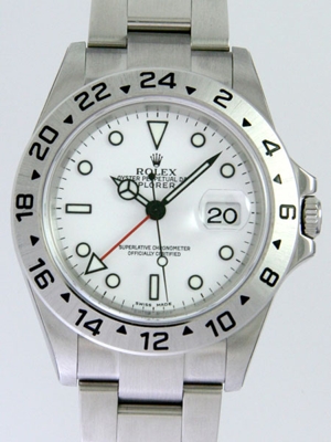 Rolex Explorer 16570W Mens Watch