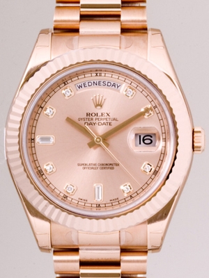 Rolex Masterpiece 218235 Yellow Band Watch