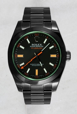 Rolex Milgauss 116400GV Black Dial Watch