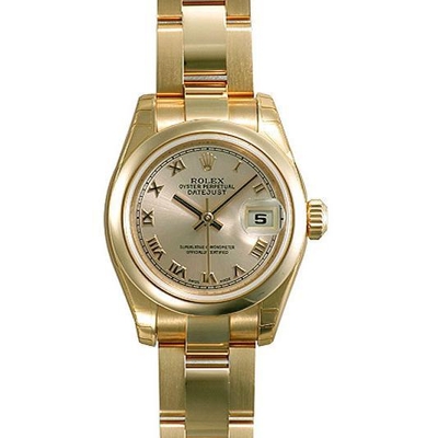 Rolex President Ladies 179165 Silver Dial Watch