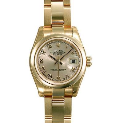 Rolex President Ladies 179165 Silver Dial Watch