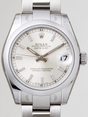 Rolex President Midsize 178240 White Dial Watch