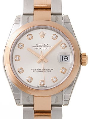 Rolex President Midsize 178241 White Dial Watch