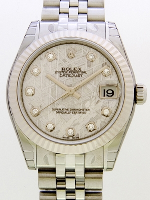Rolex President Midsize 178274 Grey Dial Watch