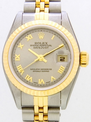 Rolex President Midsize 179171 Grey Dial Watch