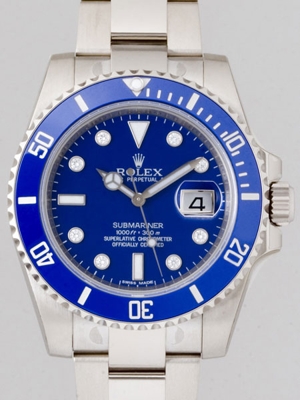 Rolex Submariner 116619GLB Mens Watch