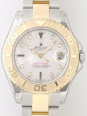 Rolex Yachtmaster 168623 Diamond Dial Watch