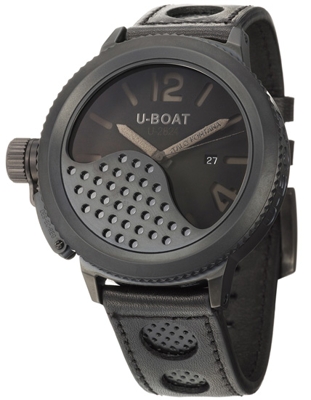 U-Boat Flightdeck ECLIPSE-50-AB-BK-BK Mens Watch