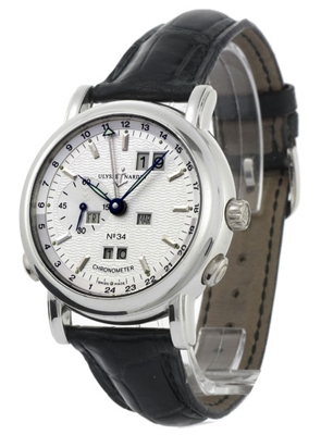 Ulysse Nardin GMT Perpetual 329-80 Mens Watch