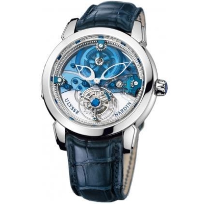 Ulysse Nardin Royal Blue Mystery 799-90 Mens Watch