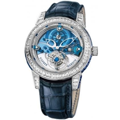 Ulysse Nardin Royal Blue Mystery 799-99BAG Mens Watch