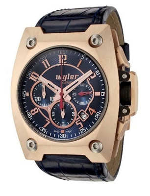 Wyler Geneve Code R 100.2.00.BL1.CBL Mens Watch