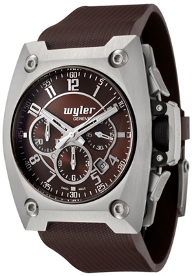 Wyler Geneve Code R 100.4.00.CH1.RBR Mens Watch