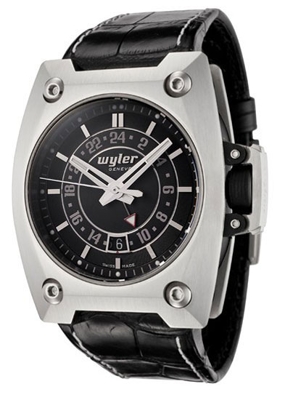 Wyler Geneve Code R 200.4.00.BB.1.CBA Mens Watch